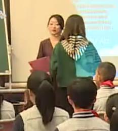 全國小學英語教師課堂教學現場優質課現場觀摩課PEP六年級上冊 what does he do job planning and future job014 福建